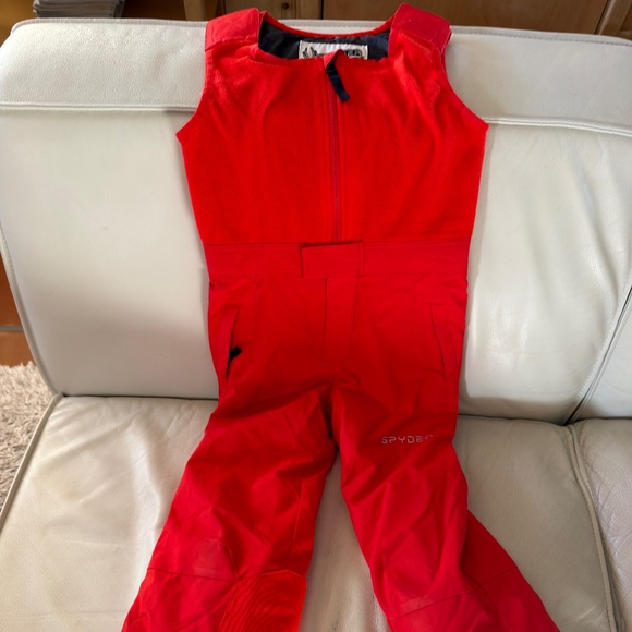 Kids Spyder ski jacket and bib Size 6, Unisex - Picture 7 of 14
